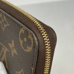 Louis Vuitton Wallets & Coin Cases Monogram Zippy Purse M60067 Brown Men's Women's