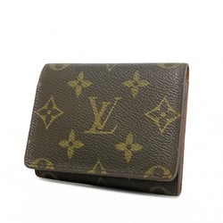 Louis Vuitton Business Card Holder Monogram Envelope Carte de Visite M62920 Brown Men's Women's