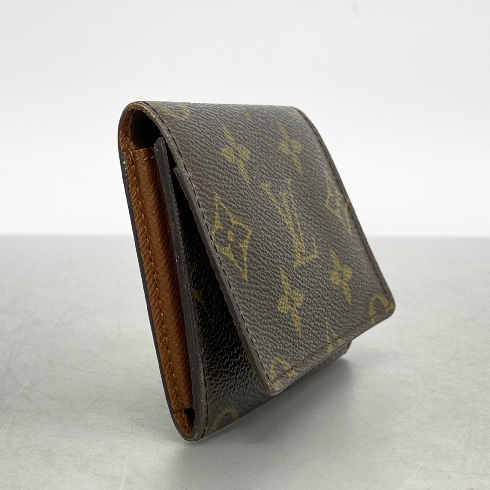 Louis Vuitton Business Card Holder Monogram Envelope Carte de Visite M62920 Brown Men's Women's