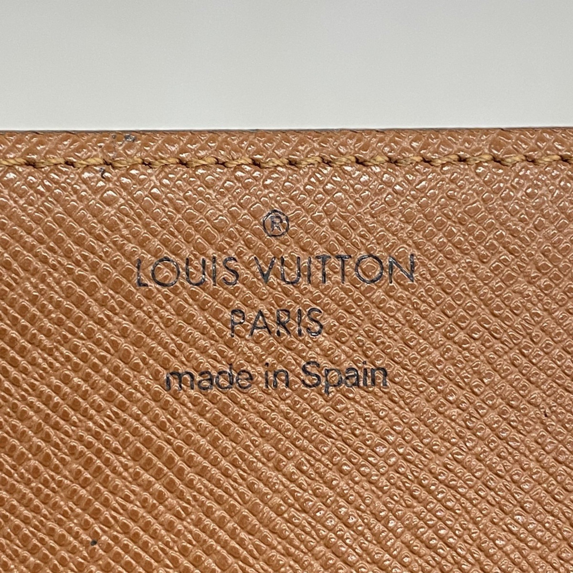 Louis Vuitton Business Card Holder Monogram Envelope Carte de Visite M62920 Brown Men's Women's