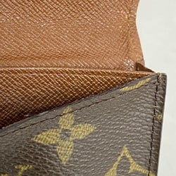 Louis Vuitton Business Card Holder Monogram Envelope Carte de Visite M62920 Brown Men's Women's