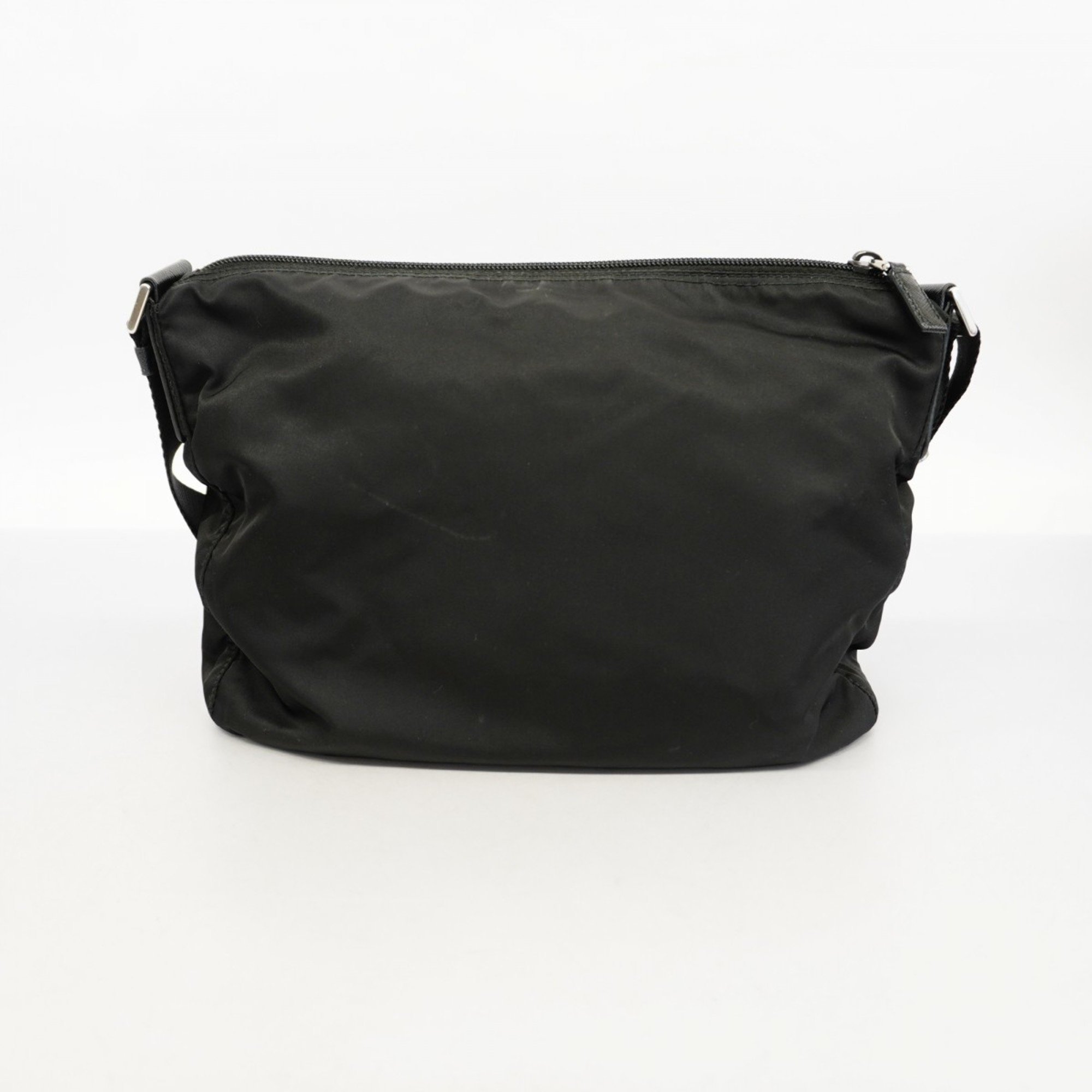 Prada Shoulder Bag Nylon Black Men Women