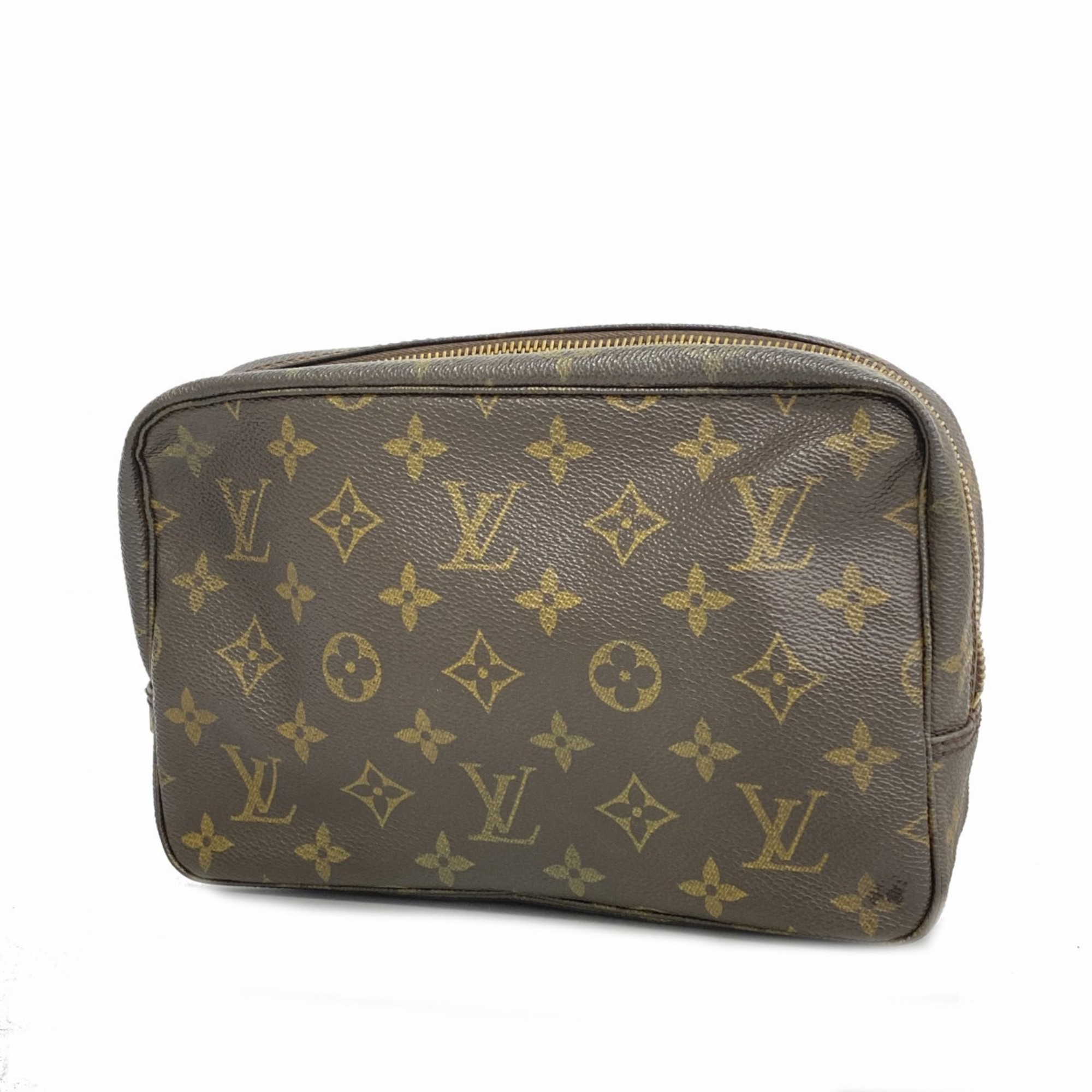 Louis Vuitton Pouch Monogram Truss Toilette 23 M47524 Brown Ladies