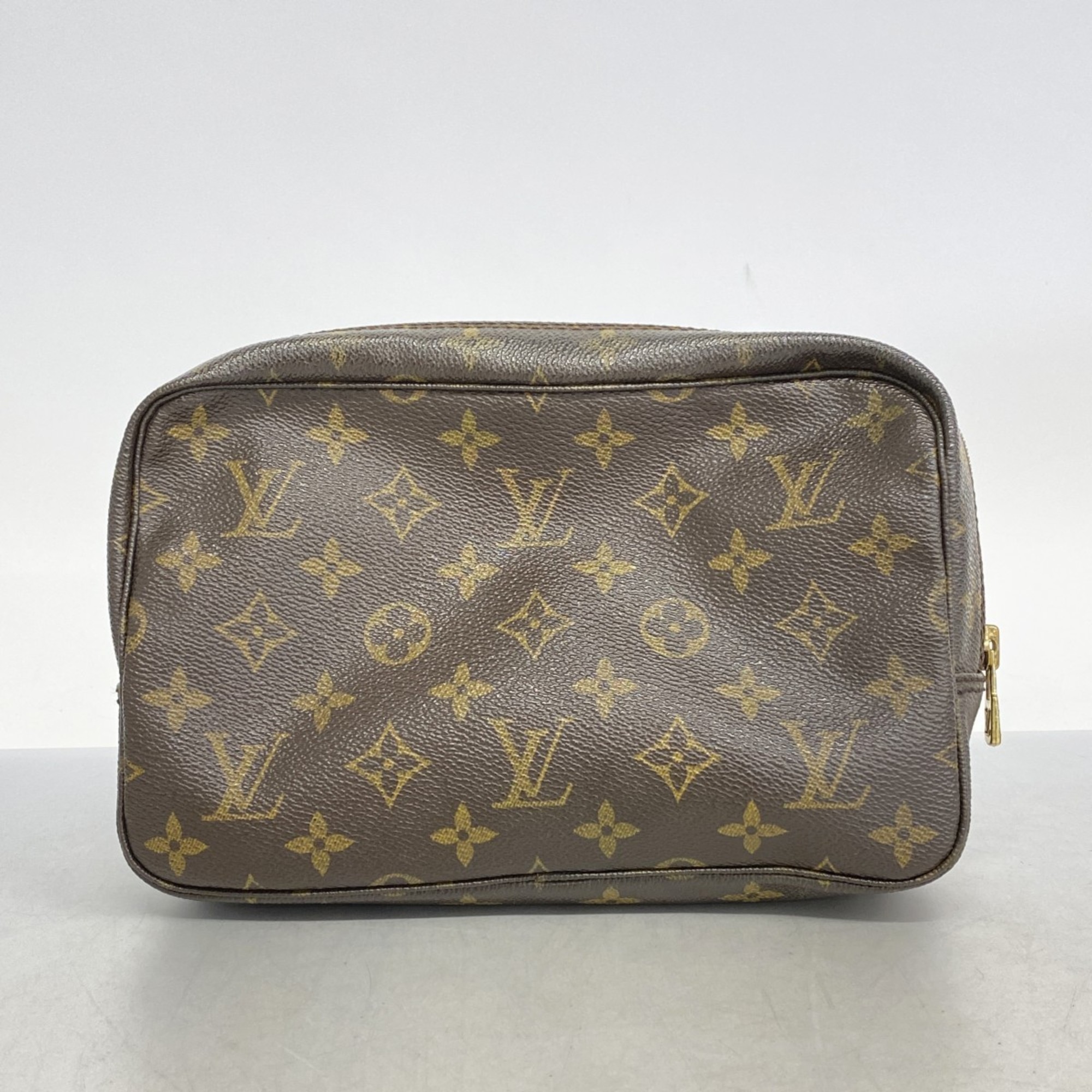 Louis Vuitton Pouch Monogram Truss Toilette 23 M47524 Brown Ladies