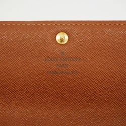 Louis Vuitton Long Wallet Monogram Portefeuille Sarah M61734 Brown Ladies