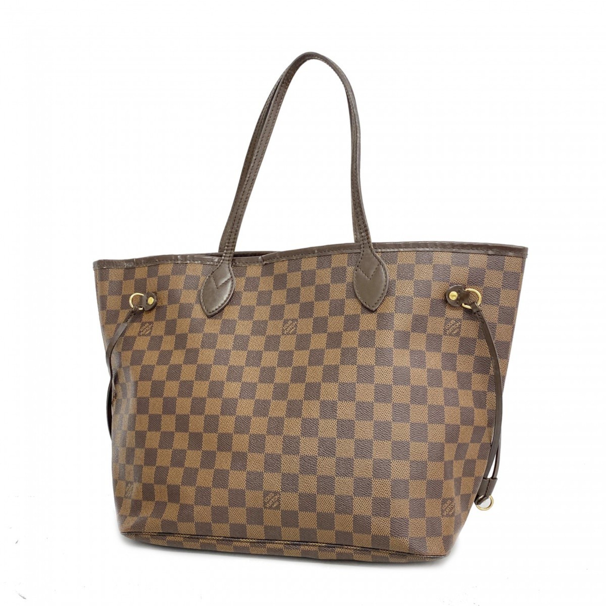 Louis Vuitton Tote Bag Damier Neverfull MM N51105 Ebene Women's