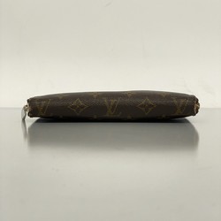 Louis Vuitton Long Wallet Monogram Zippy M60017 Brown Men's Women's