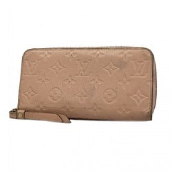 Louis Vuitton Long Wallet Monogram Empreinte Zippy M64090 Rose Poodle Ladies