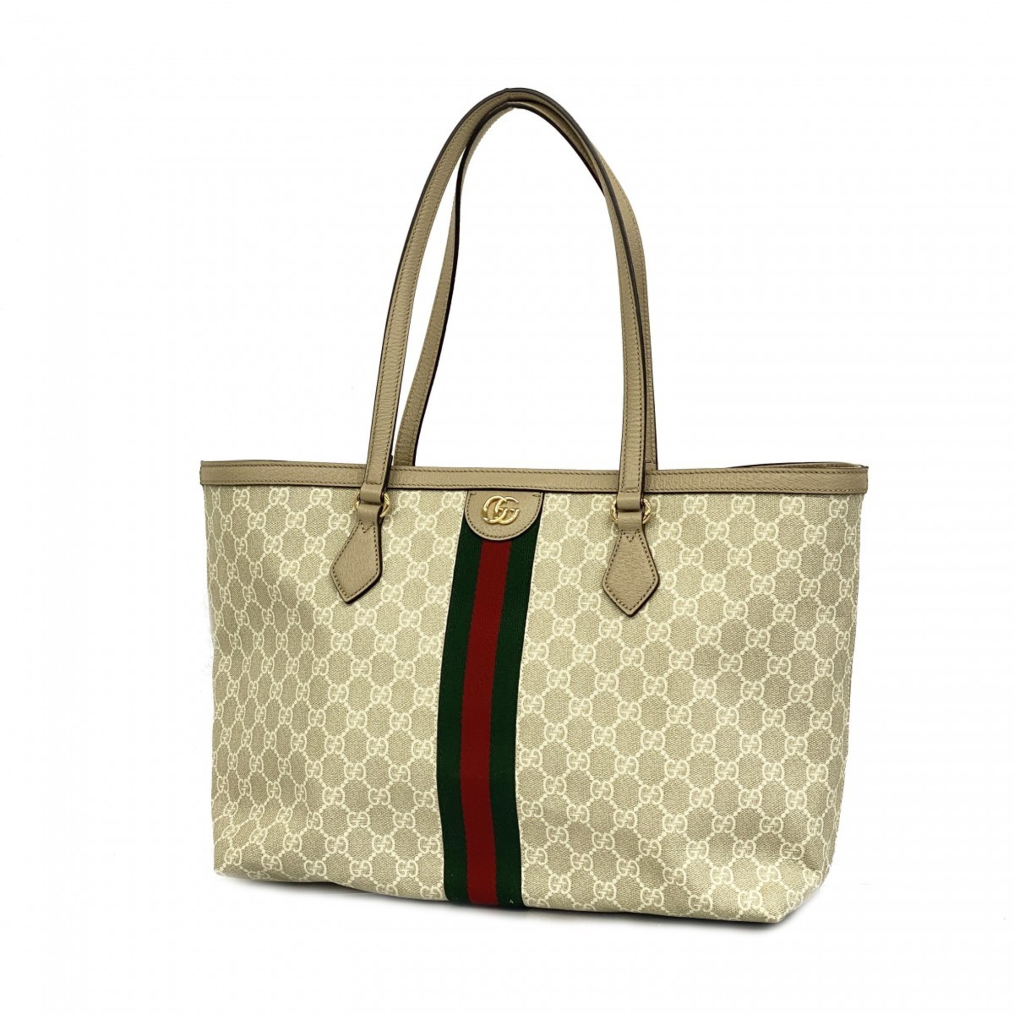 Gucci Tote Bag Ophidia 631685 Beige Women's