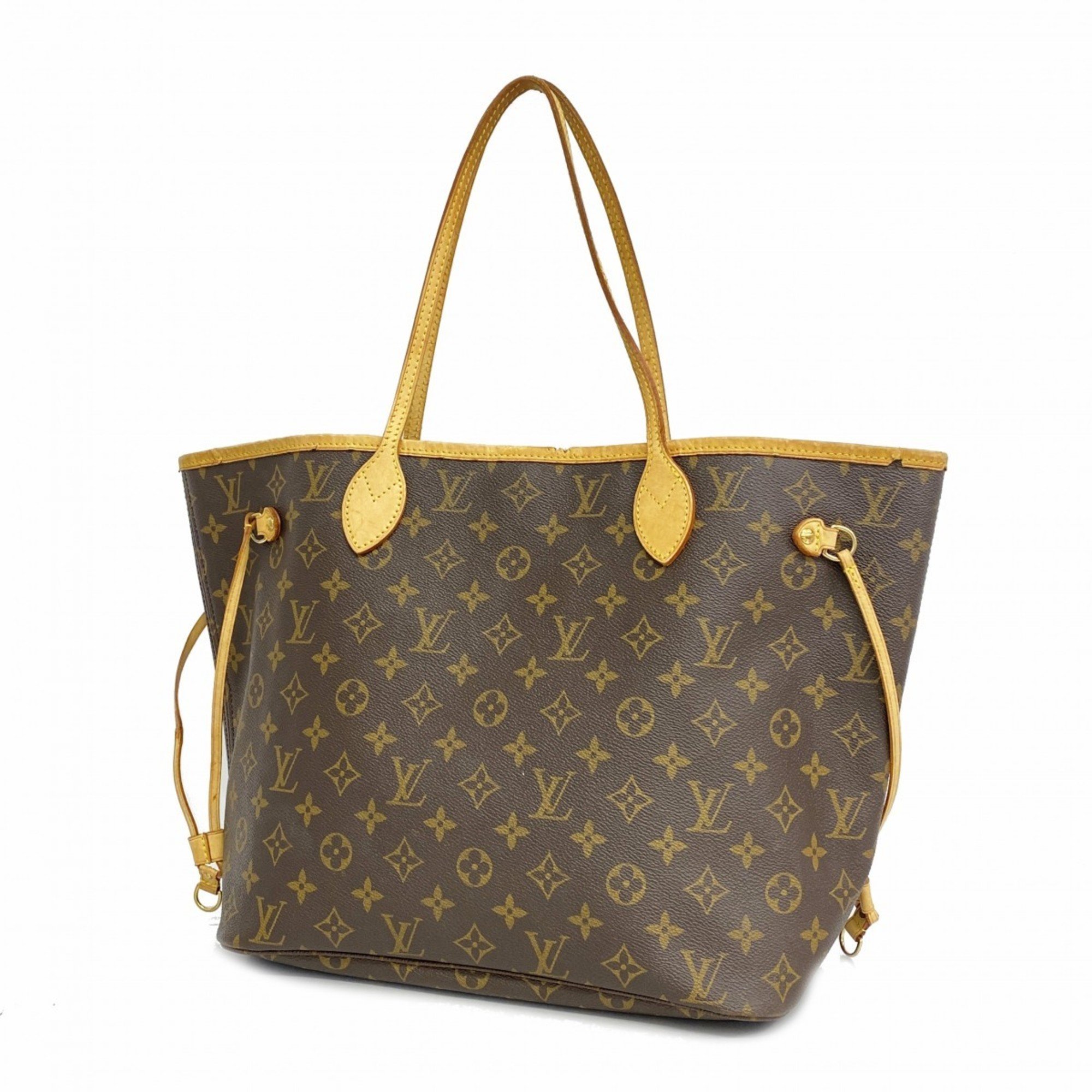 Louis Vuitton Tote Bag Monogram Neverfull MM M40156 Brown Women's