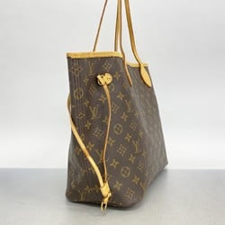 Louis Vuitton Tote Bag Monogram Neverfull MM M40156 Brown Women's