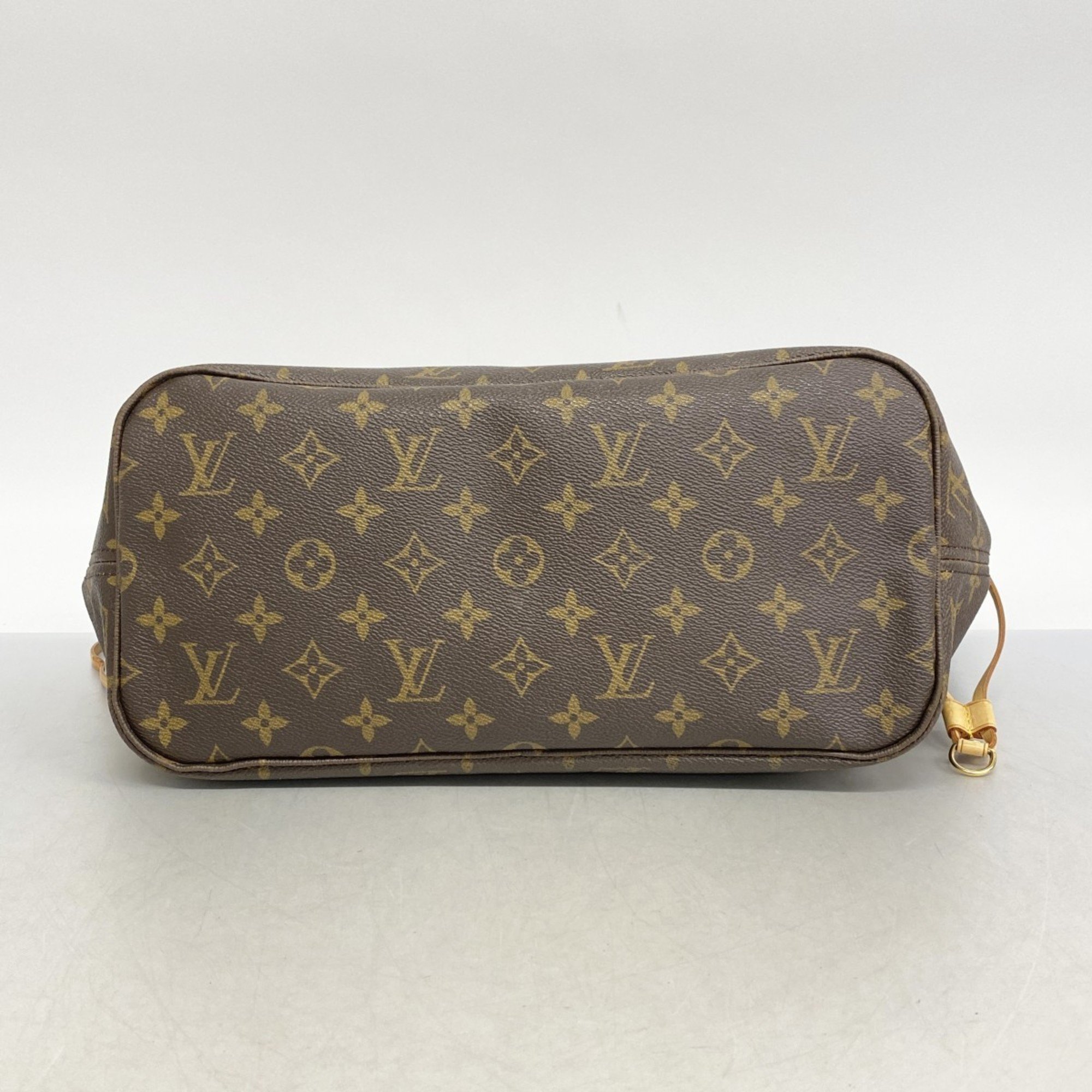 Louis Vuitton Tote Bag Monogram Neverfull MM M40156 Brown Women's