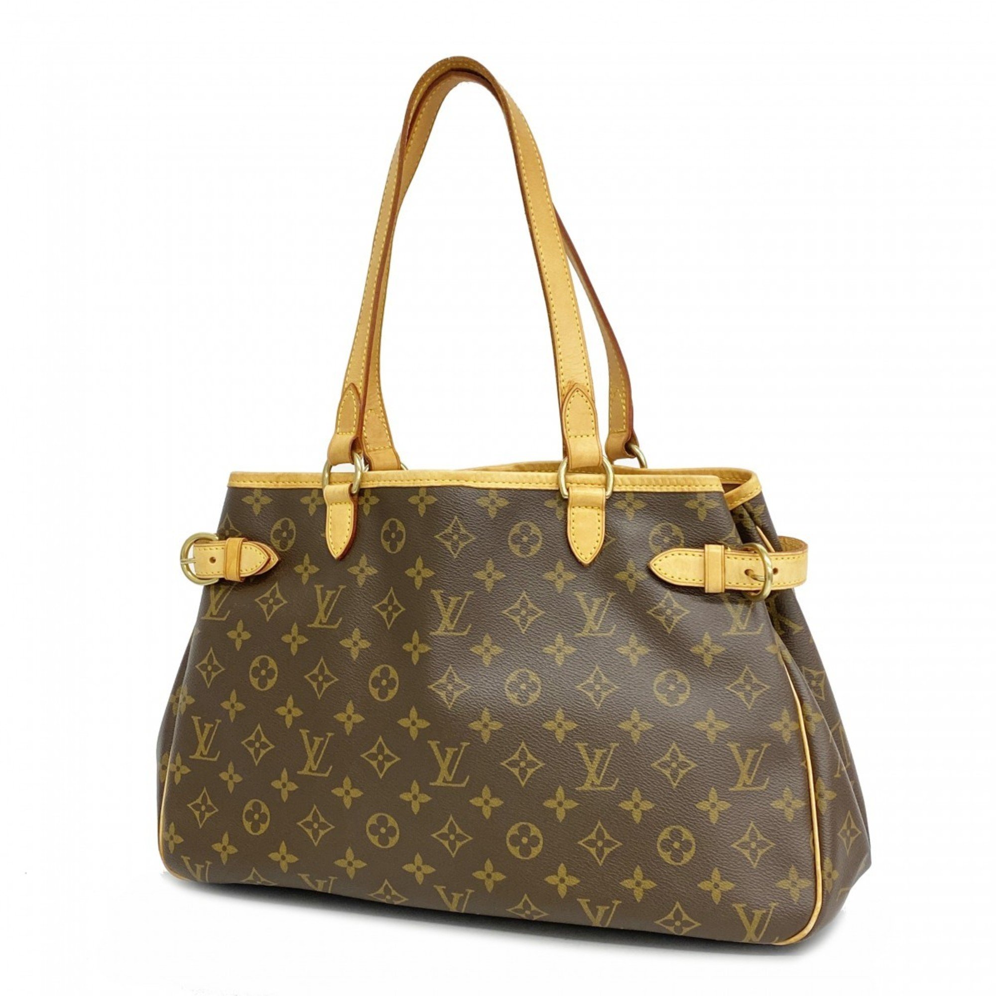 Louis Vuitton Tote Bag Monogram Batignolles Horizontal M51154 Brown Women's