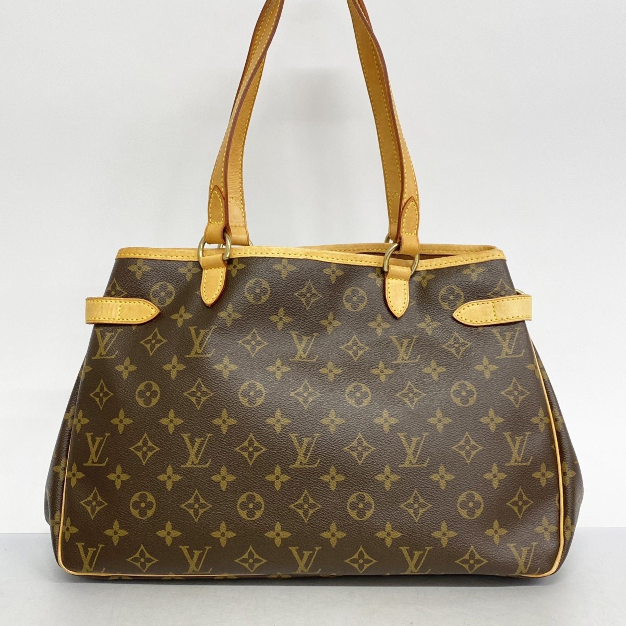 Louis Vuitton Tote Bag Monogram Batignolles Horizontal M51154 Brown Women's