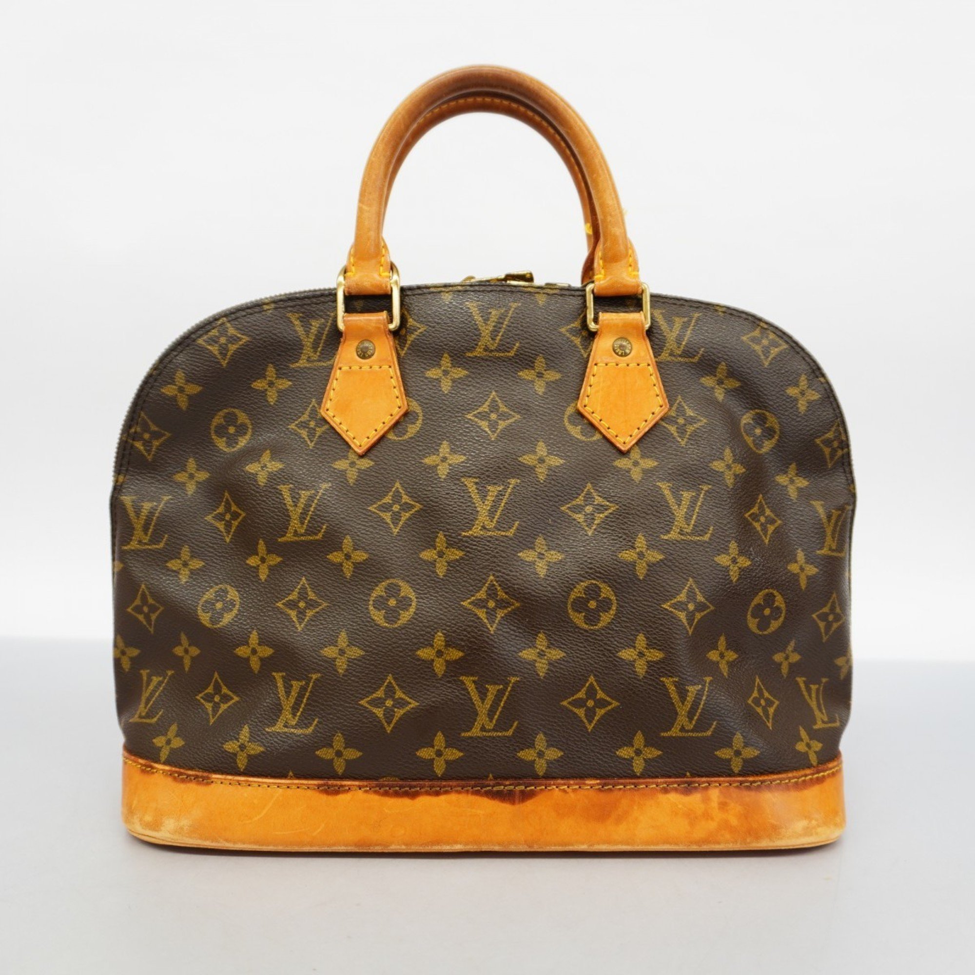 Louis Vuitton handbag Monogram Alma M51130 brown ladies