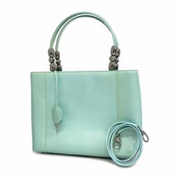 Christian Dior handbag Malice Pearl enamel mint green ladies