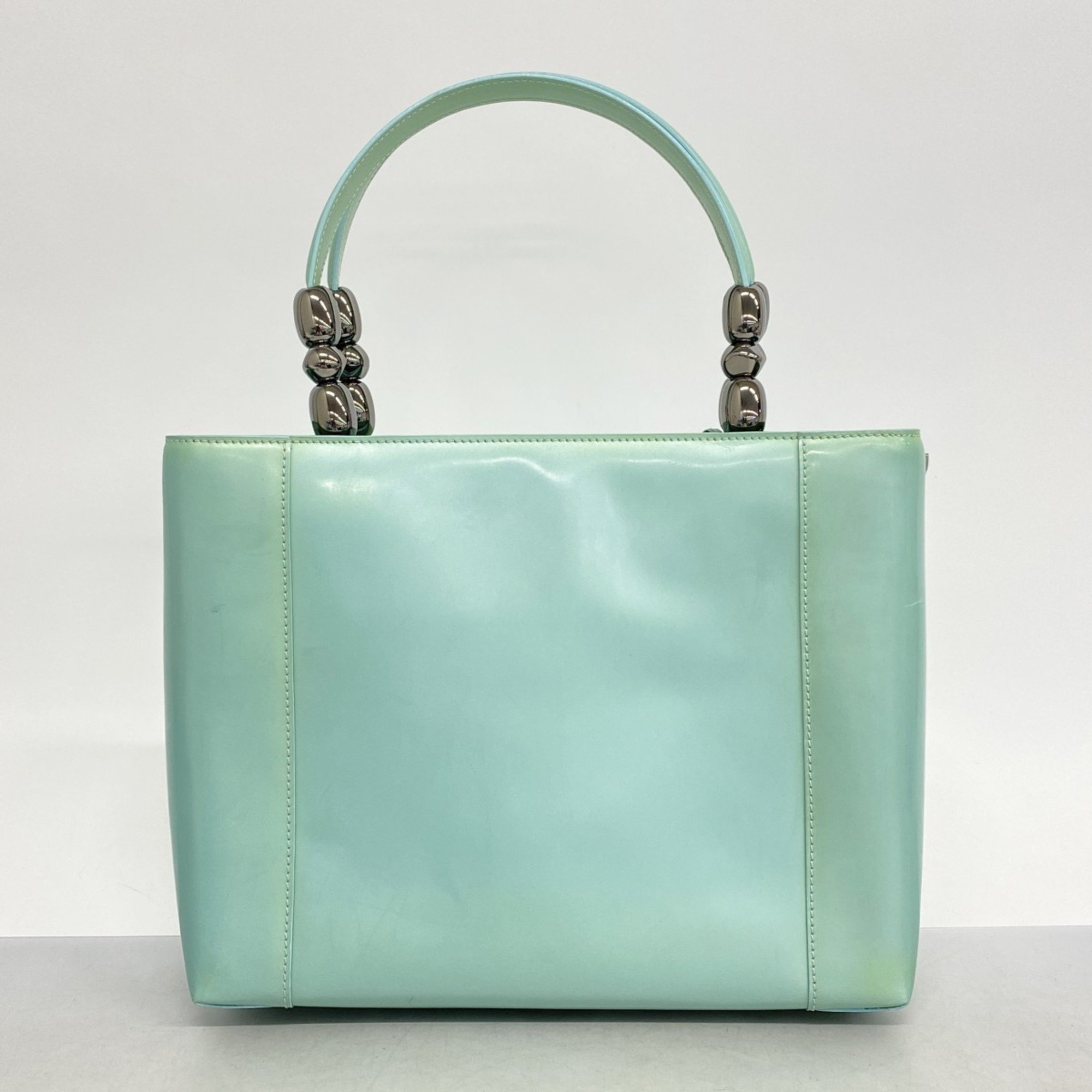 Christian Dior handbag Malice Pearl enamel mint green ladies