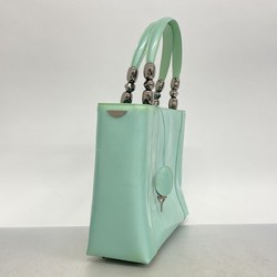 Christian Dior handbag Malice Pearl enamel mint green ladies