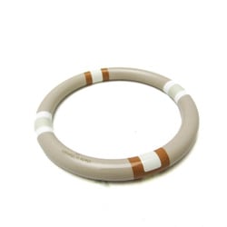 Hermes H Equipe PM Wood Bangle Light Beige