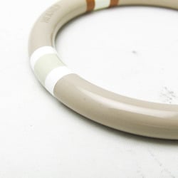 Hermes H Equipe PM Wood Bangle Light Beige