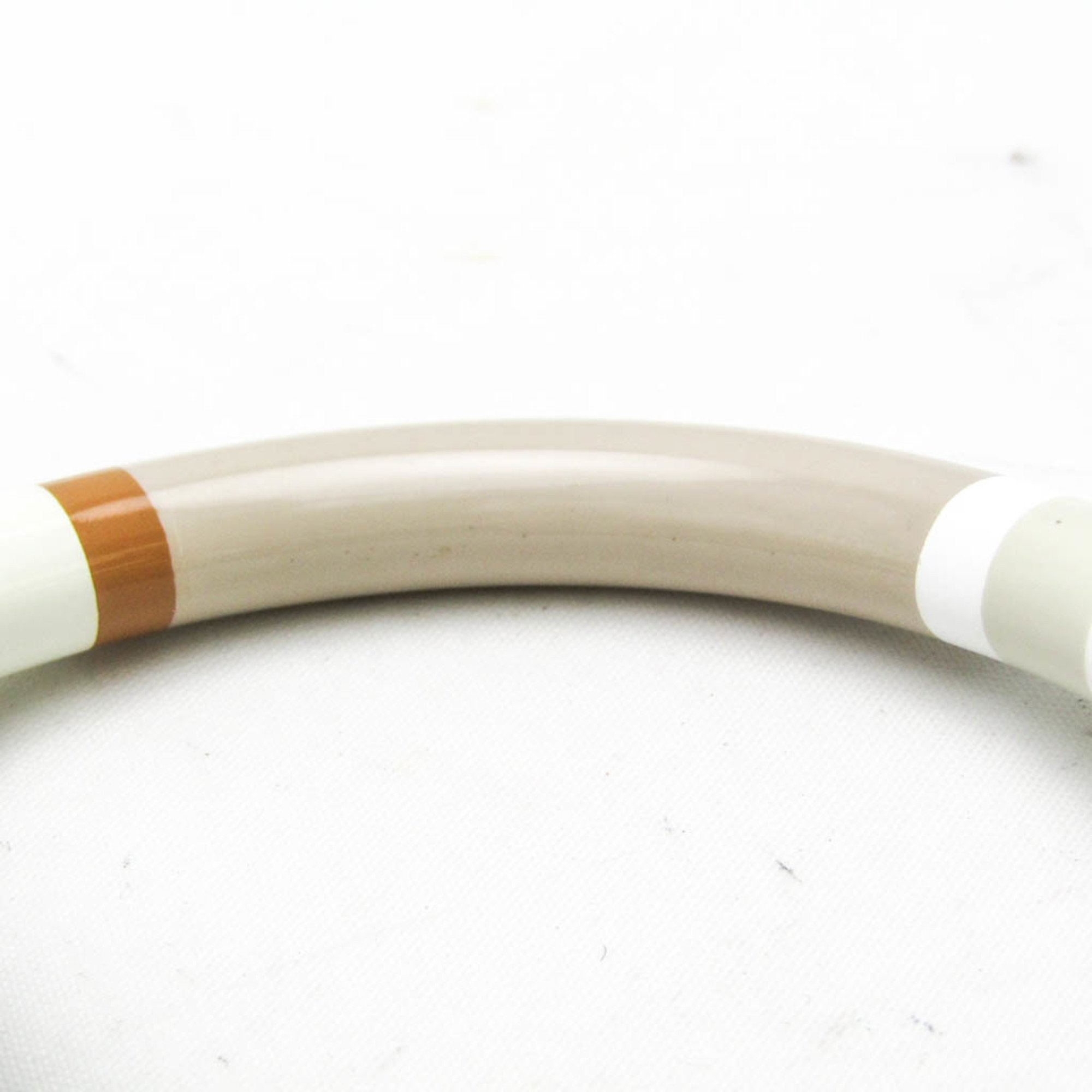 Hermes H Equipe PM Wood Bangle Light Beige