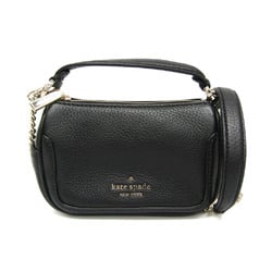 Kate Spade Smoosh Micro Crossbody Bag K7356 Women's Leather Shoulder Bag Black