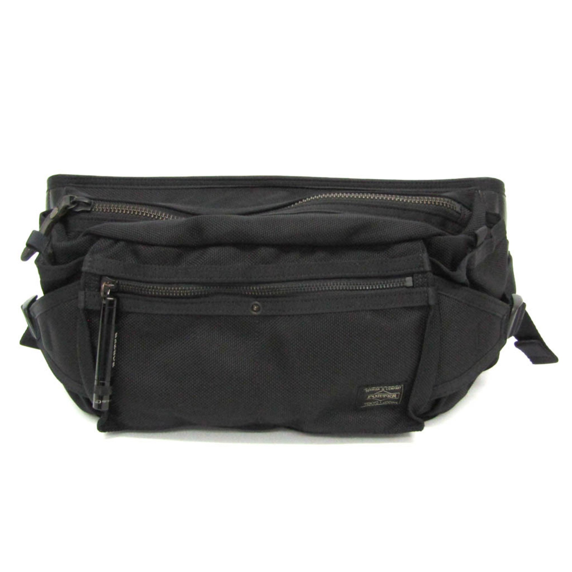 Porter HEAT 703-06978 Men,Women Nylon Canvas Fanny Pack,Sling Bag Black