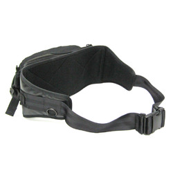 Porter HEAT 703-06978 Men,Women Nylon Canvas Fanny Pack,Sling Bag Black