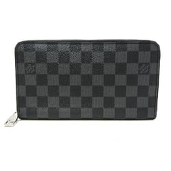 Louis Vuitton Damier Graphite Zippy Organizer N63077 Men's Damier Graphite Long Wallet (bi-fold) Damier Graphite