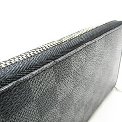 Louis Vuitton Damier Graphite Zippy Organizer N63077 Men's Damier Graphite Long Wallet (bi-fold) Damier Graphite