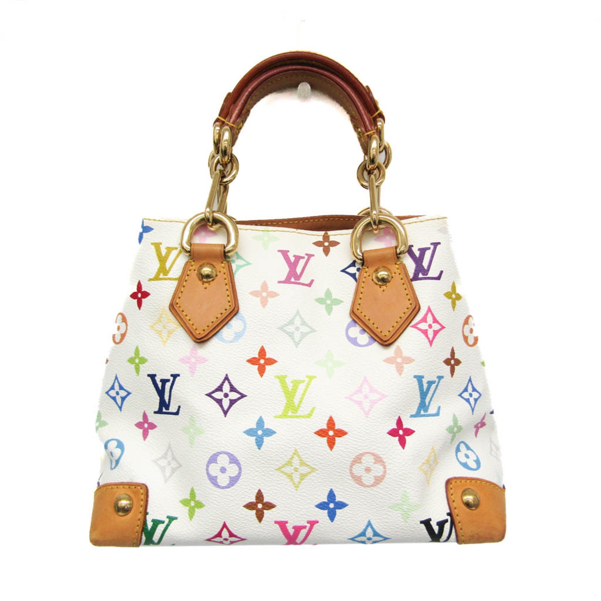 Louis Vuitton Monogram Multicolore Audra M40047 Women's Handbag Multi-color,White