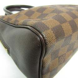 Louis Vuitton Damier Brera N51150 Women's Handbag Ebene