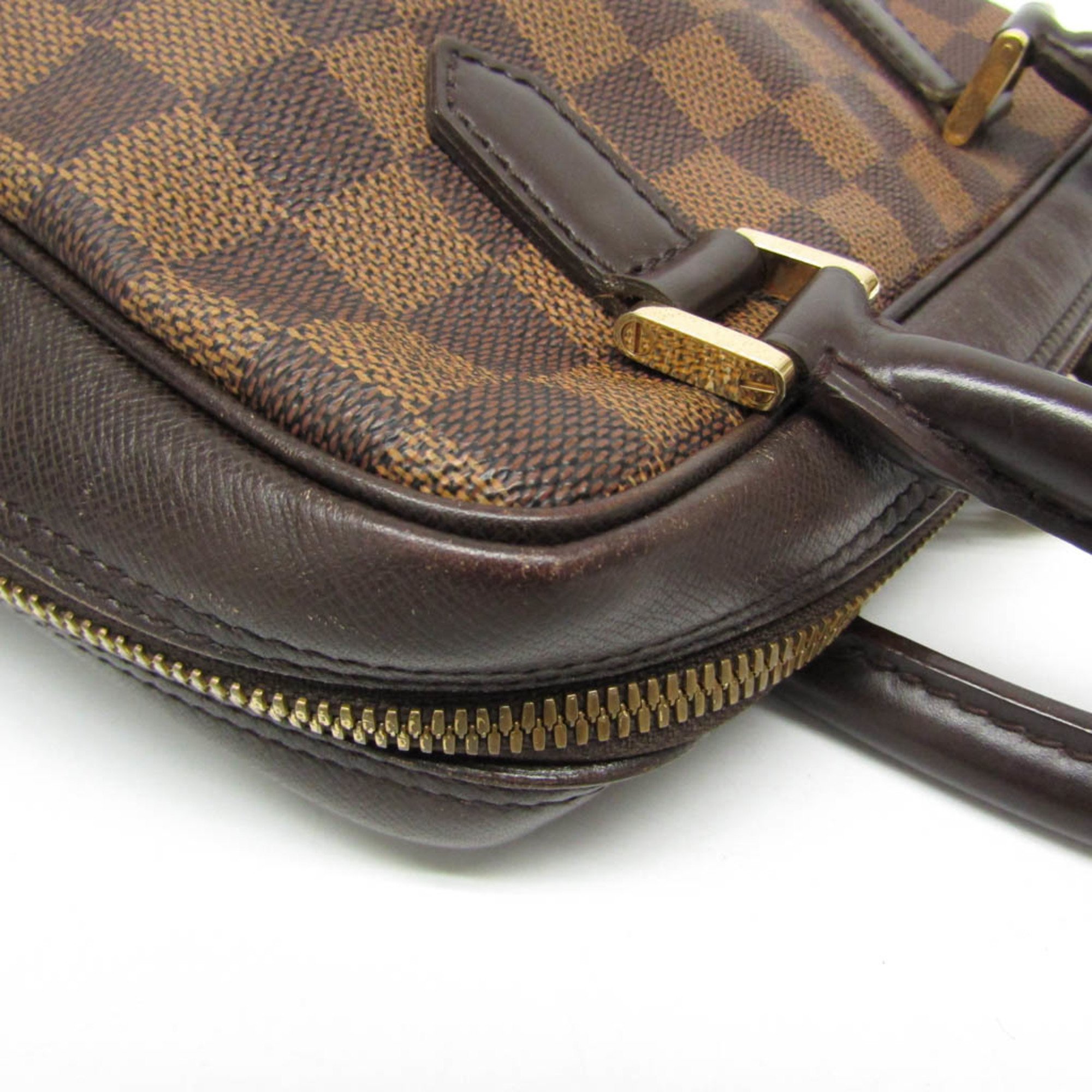 Louis Vuitton Damier Brera N51150 Women's Handbag Ebene