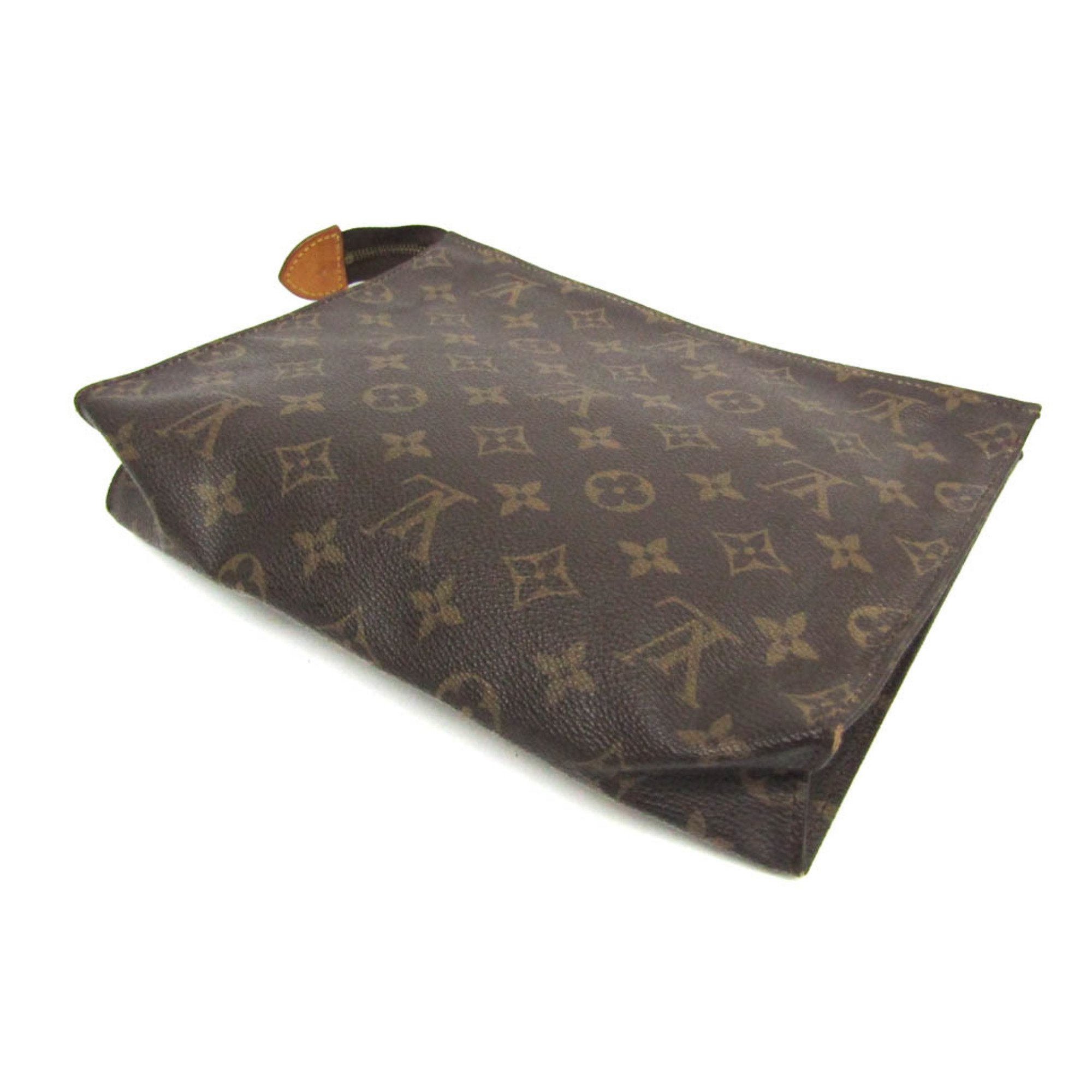 Louis Vuitton Monogram Posh Toilette 26 M47542 Women's Pouch Brown