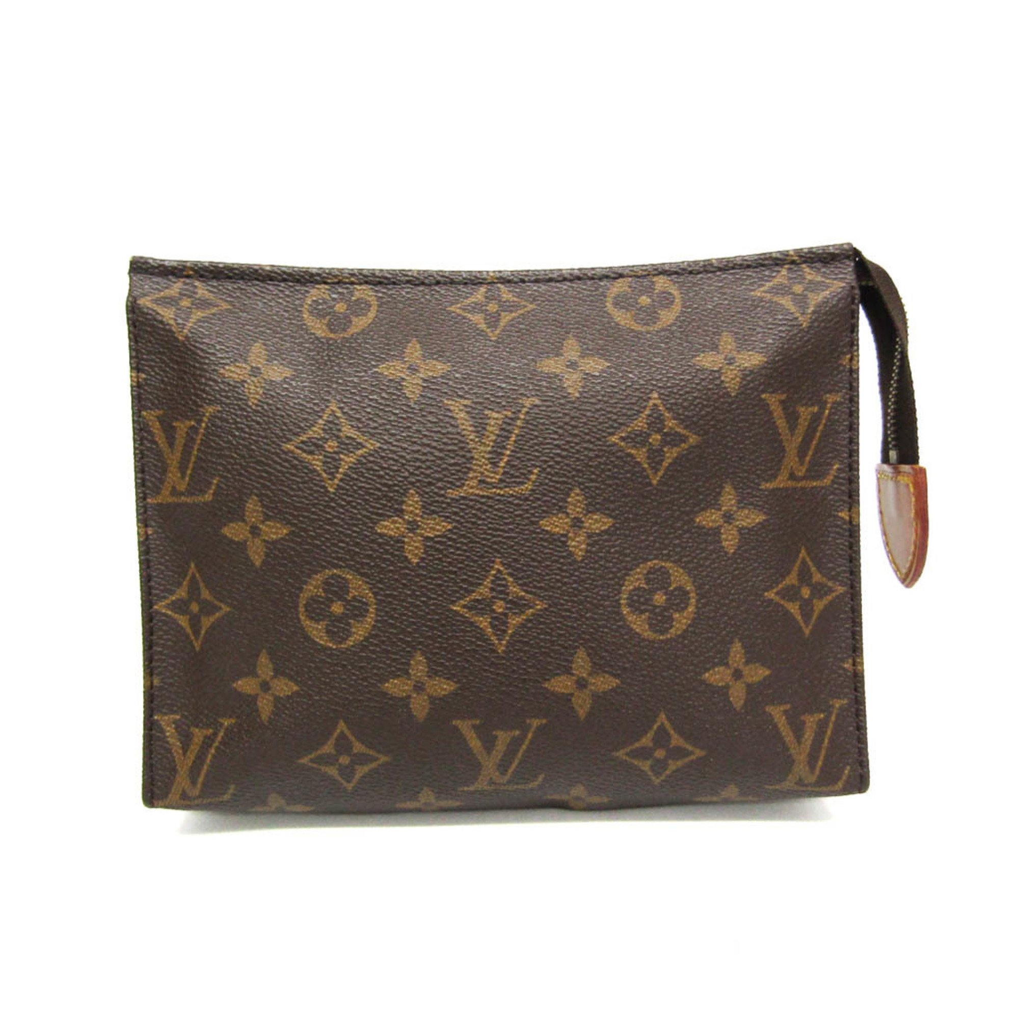 Louis Vuitton Monogram Poche Toilette 19 M47544 Women's Pouch Monogram