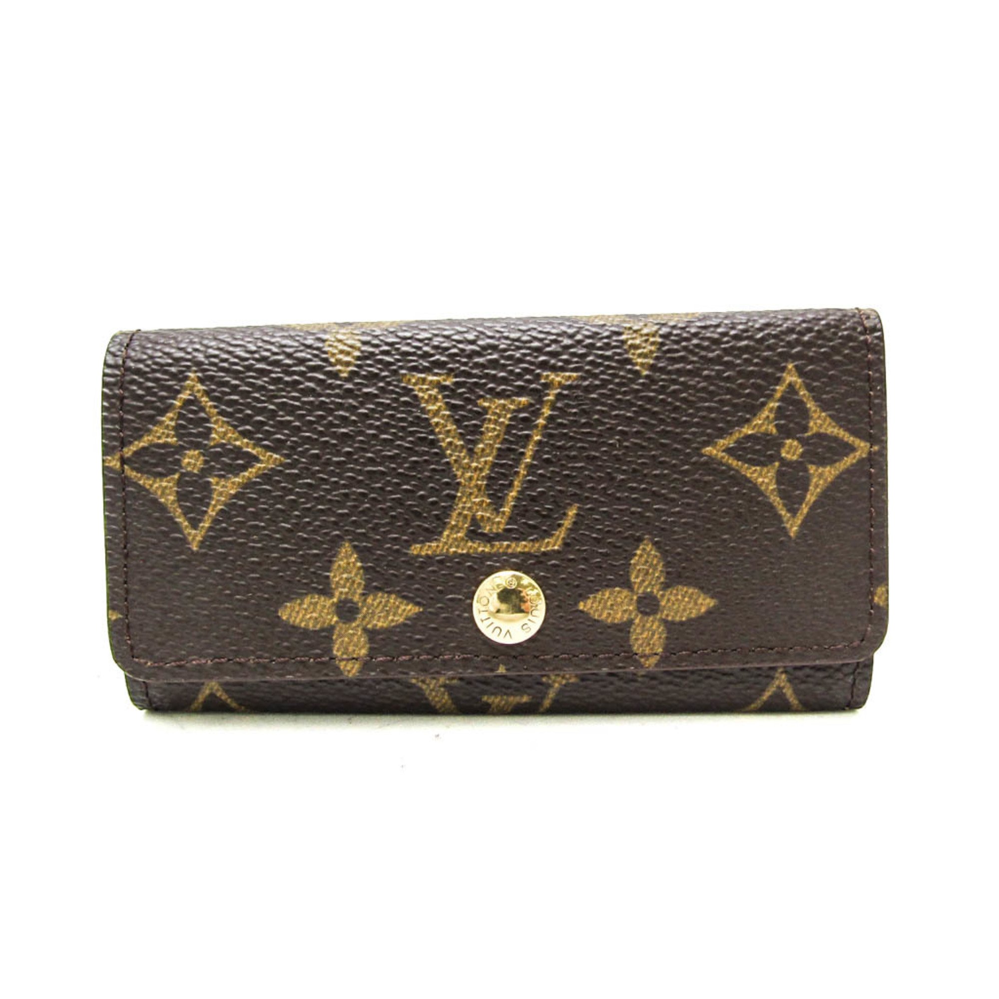 Louis Vuitton Monogram Multicles 4 M62631 Men,Women Monogram Key Case Monogram