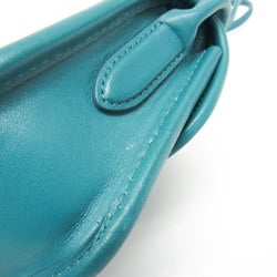 Coach 2891 Women's Leather,PVC Shoulder Bag Blue