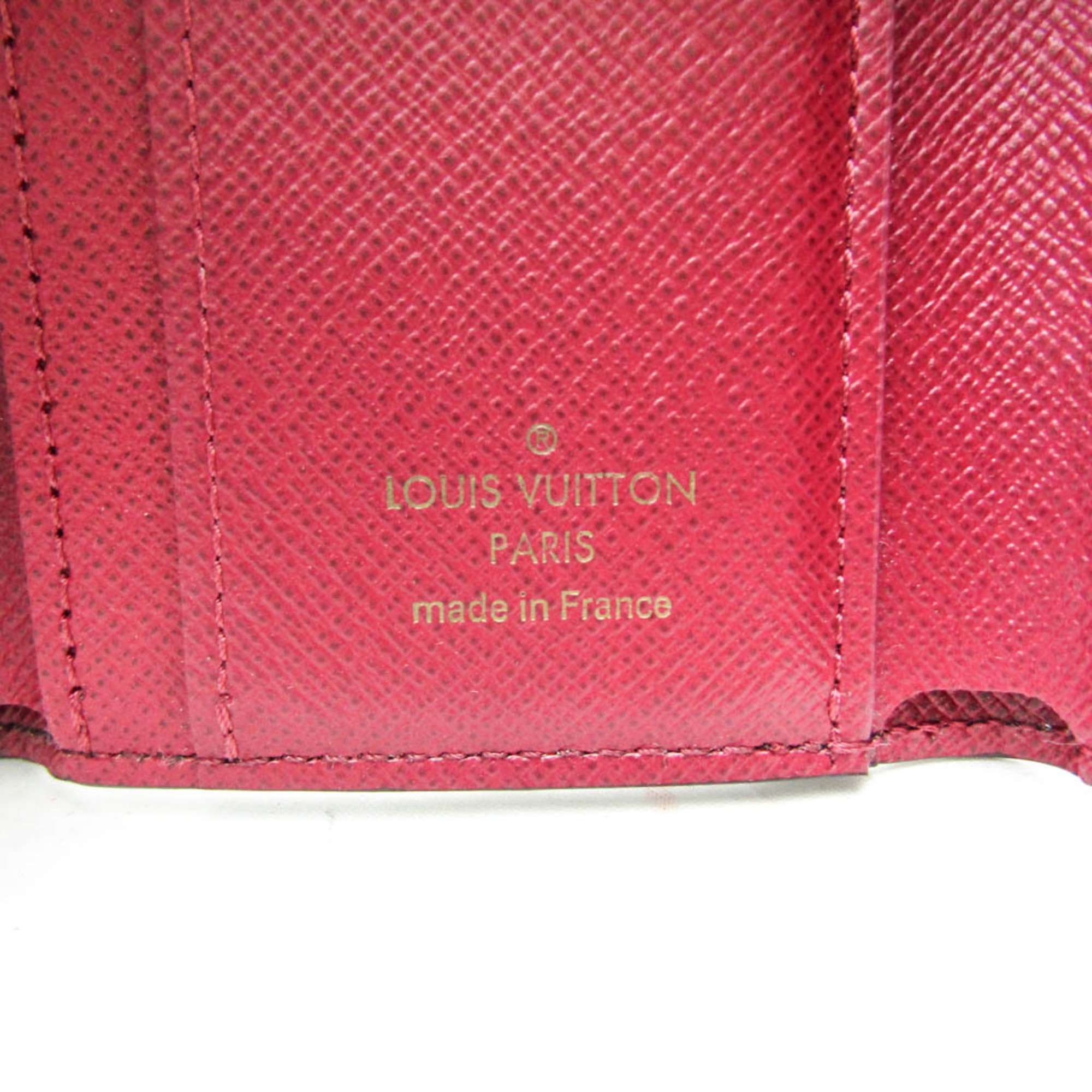 Louis Vuitton Monogram Zoe Wallet M62932 Women's Monogram Wallet (tri-fold) Fuchsia,Monogram