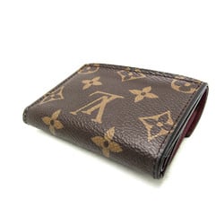 Louis Vuitton Monogram Zoe Wallet M62932 Women's Monogram Wallet (tri-fold) Fuchsia,Monogram