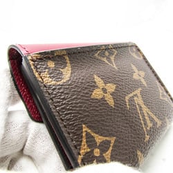 Louis Vuitton Monogram Zoe Wallet M62932 Women's Monogram Wallet (tri-fold) Fuchsia,Monogram