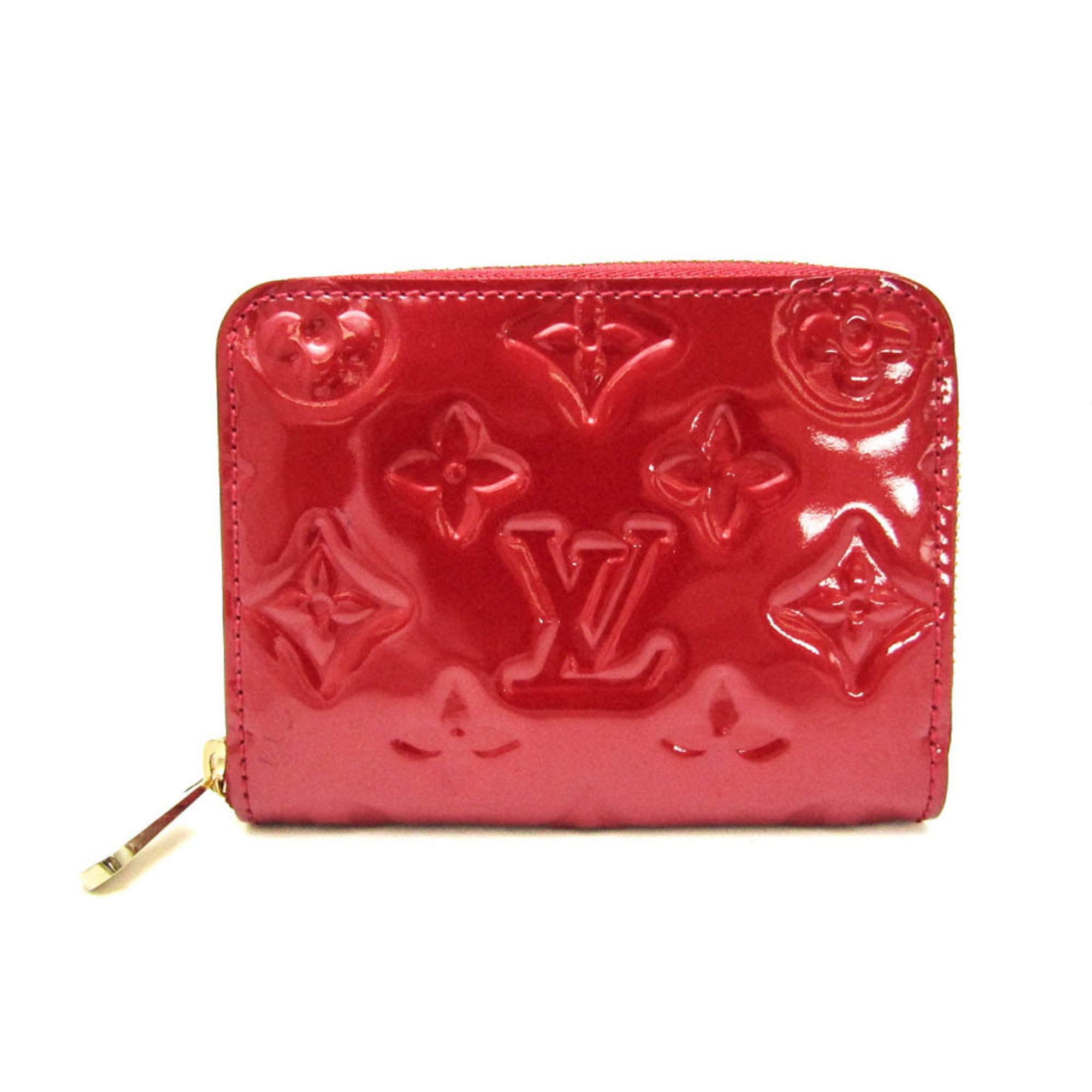 Louis Vuitton Monogram Vernis Zippy Coin Purse M93608 Women's Monogram Vernis Coin Purse/coin Case Pomme D'amour