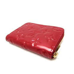 Louis Vuitton Monogram Vernis Zippy Coin Purse M93608 Women's Monogram Vernis Coin Purse/coin Case Pomme D'amour