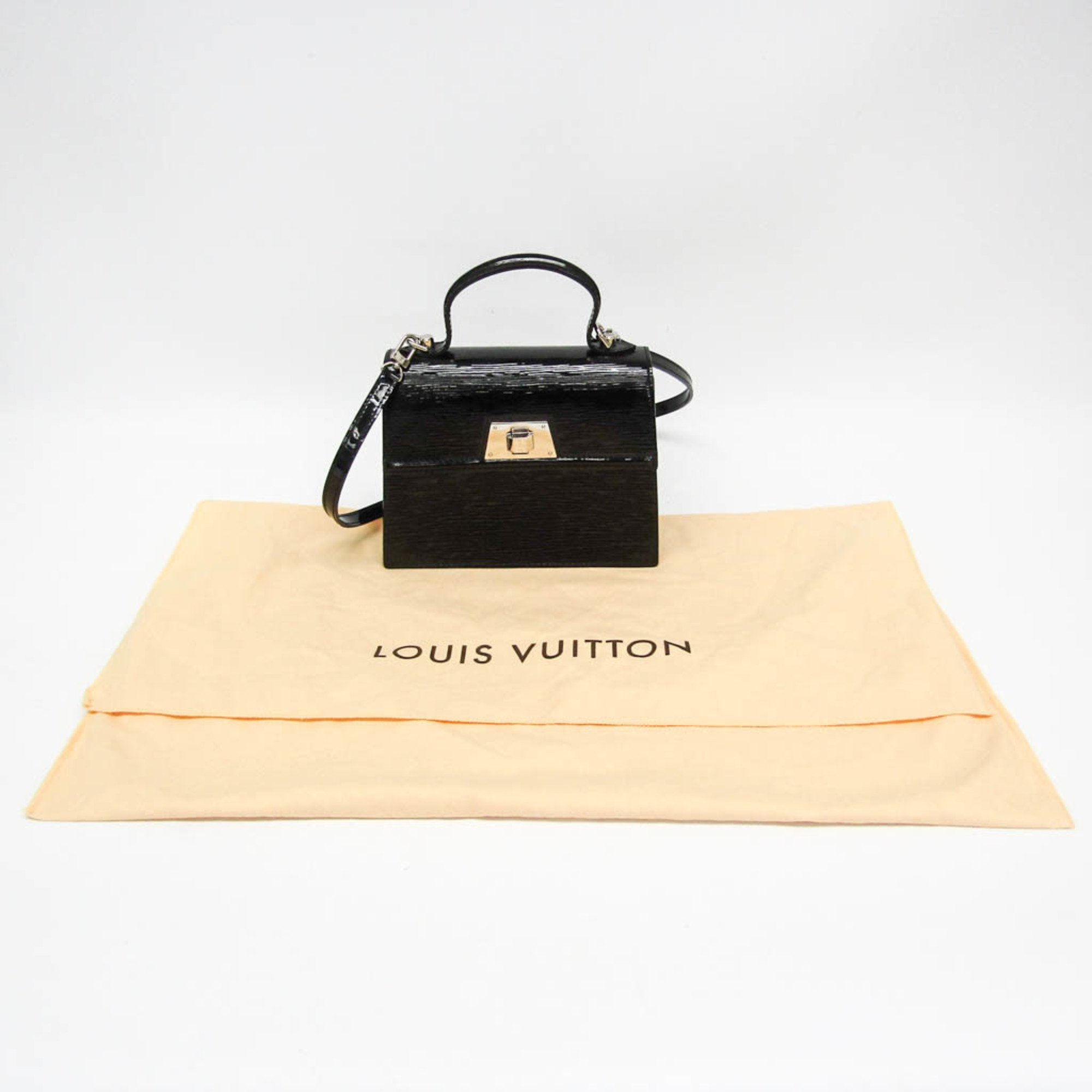 Louis Vuitton Epi Electric Sevigne M4053N Women's Shoulder Bag Black