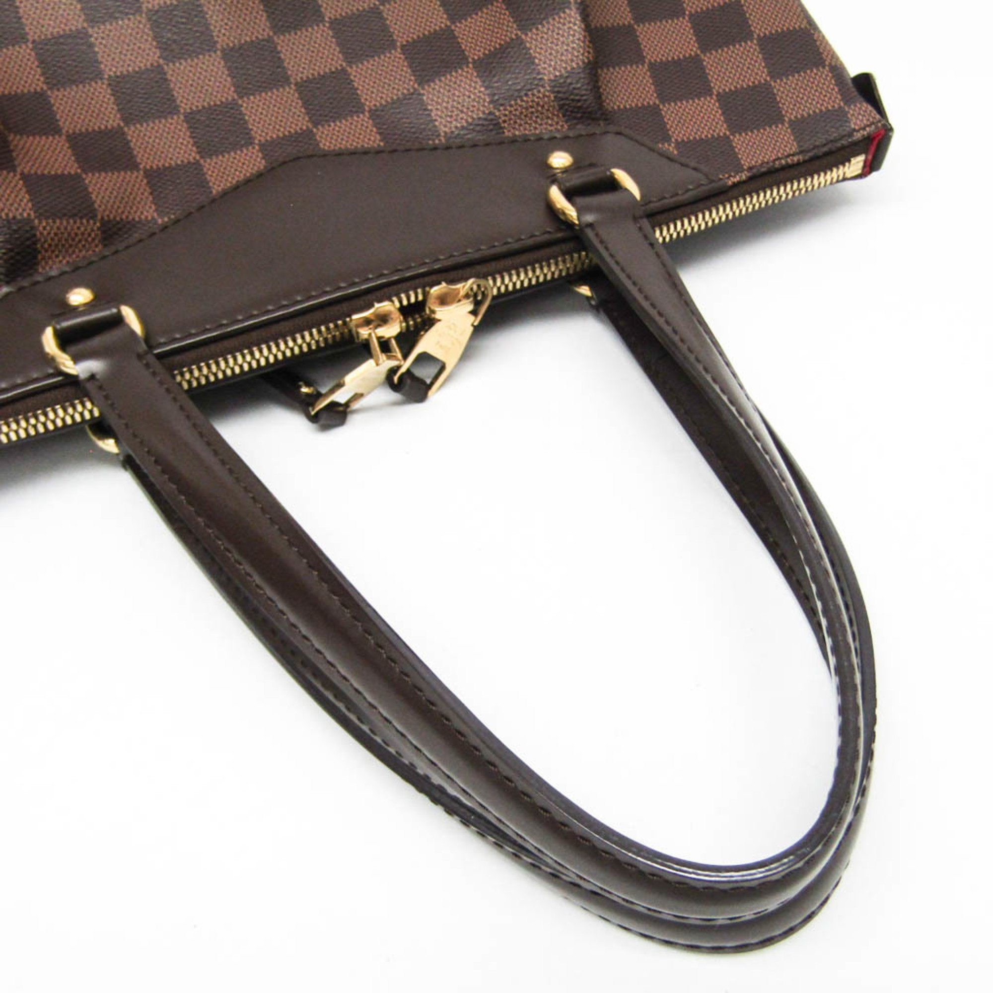 Louis Vuitton Damier Westminster PM N41102 Women's Handbag Ebene