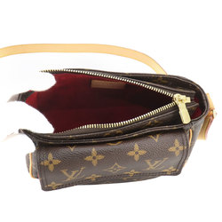 Louis Vuitton Monogram Viva Cite PM Shoulder Bag Brown M51165 Gold Hardware