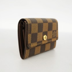 Louis Vuitton Wallet/Coin Case Damier Porto Monnaie Plat N61930 Ebene Men's/Women's