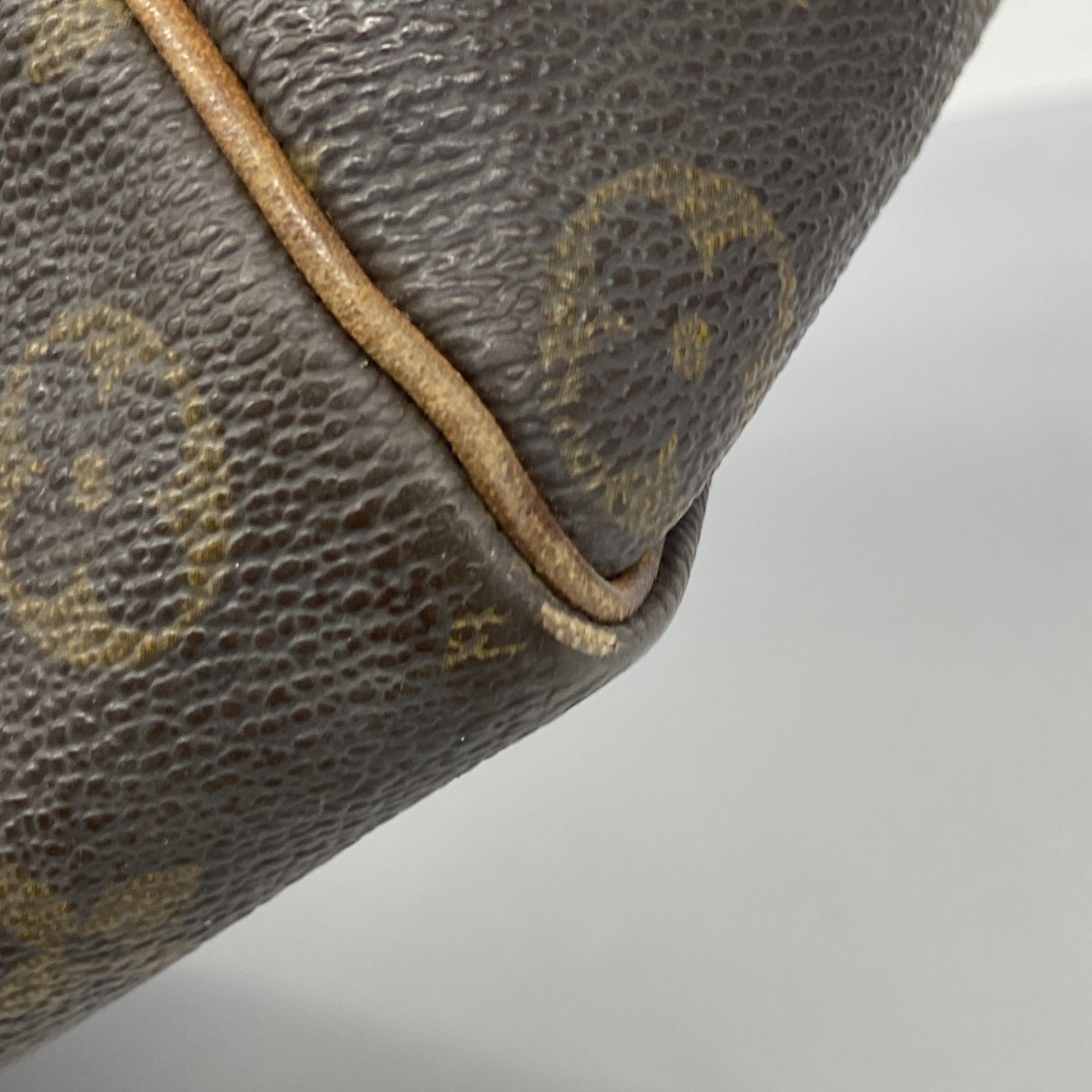 Louis Vuitton Handbag Monogram Speedy 35 M41107 Brown Ladies