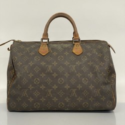 Louis Vuitton Handbag Monogram Speedy 35 M41107 Brown Ladies