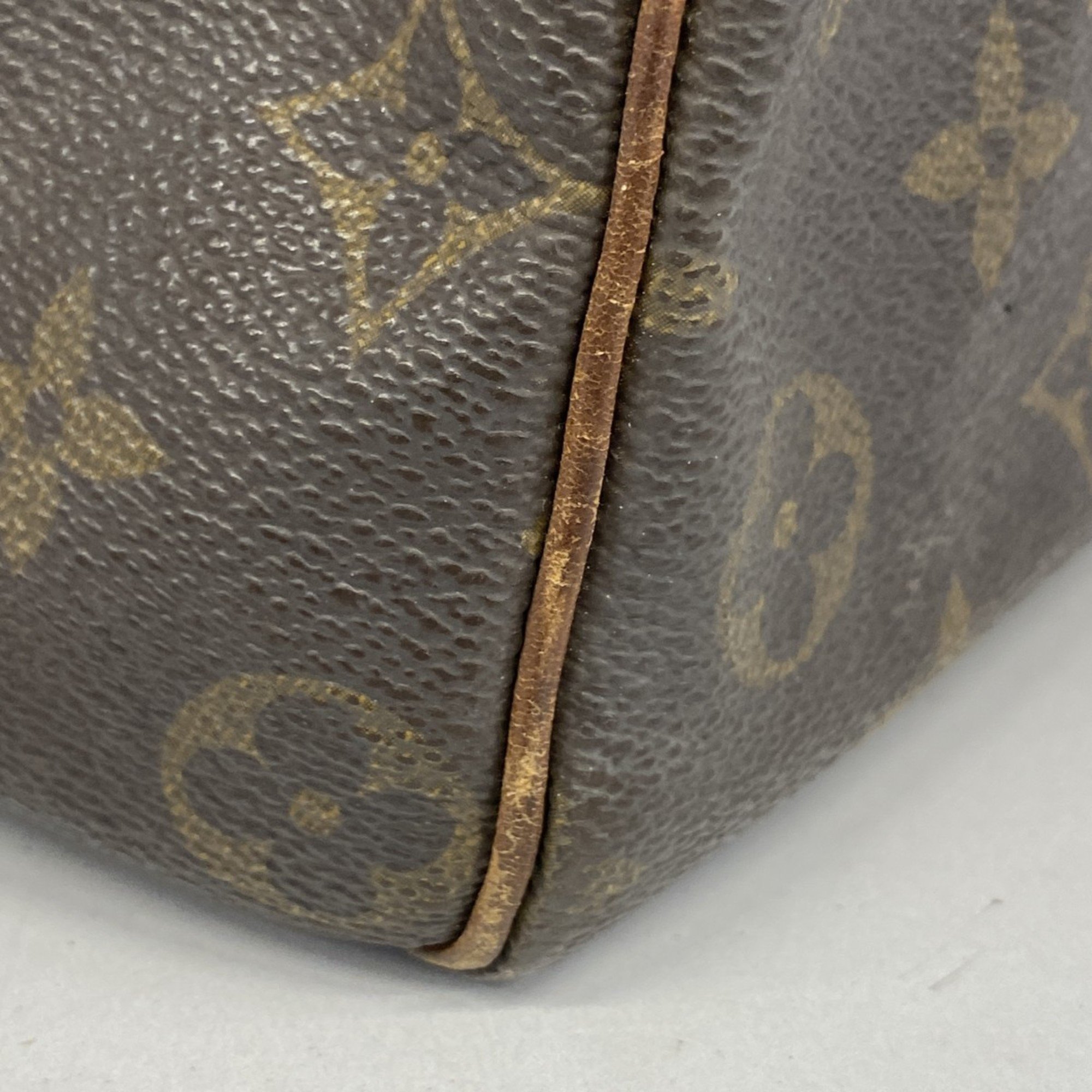 Louis Vuitton Handbag Monogram Speedy 35 M41107 Brown Ladies