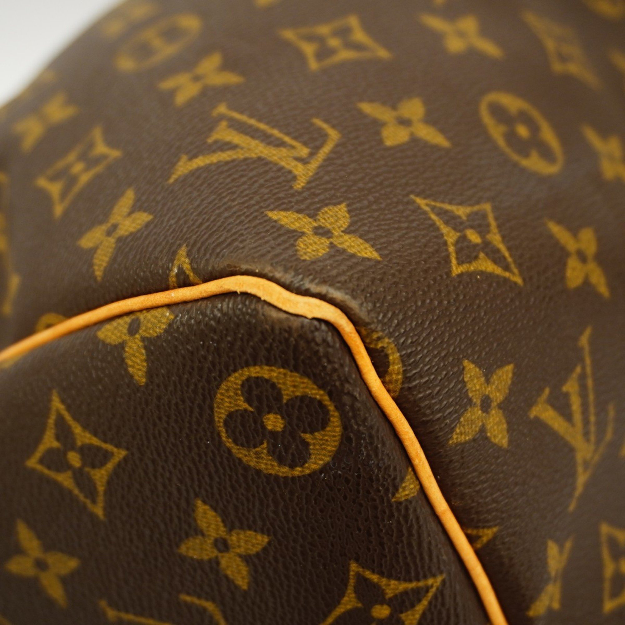 Louis Vuitton Boston Bag Monogram Keepall 45 M41428 Brown Men's Women's